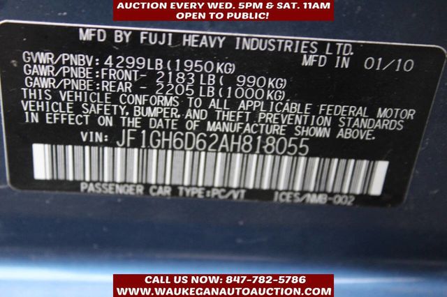 2010 Subaru Impreza Wagon 5dr Automatic Outback Sport - 22949747 - 9