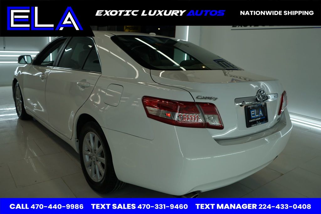 2010 Toyota Camry 1 OWNER! WOW! V6 XLE WITH NAVIGATION! REAR CAMERA! LEATHER!  - 22761079 - 11