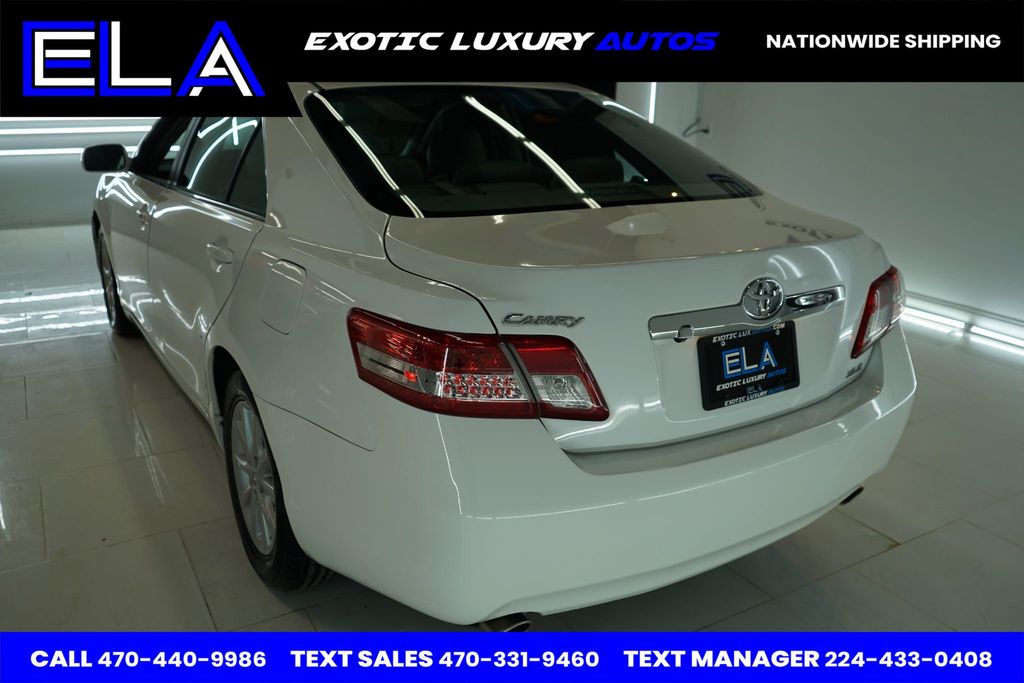 2010 Toyota Camry 1 OWNER! WOW! V6 XLE WITH NAVIGATION! REAR CAMERA! LEATHER!  - 22761079 - 12