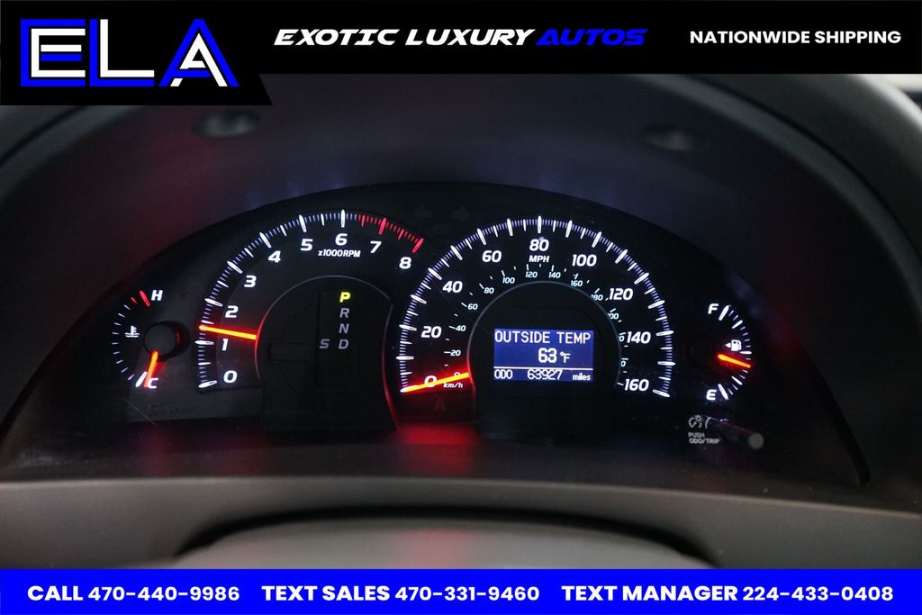 2010 Toyota Camry 1 OWNER! WOW! V6 XLE WITH NAVIGATION! REAR CAMERA! LEATHER!  - 22761079 - 38