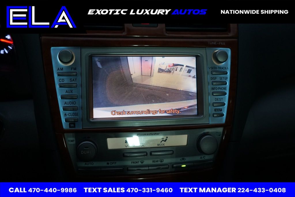 2010 Toyota Camry 1 OWNER! WOW! V6 XLE WITH NAVIGATION! REAR CAMERA! LEATHER!  - 22761079 - 43