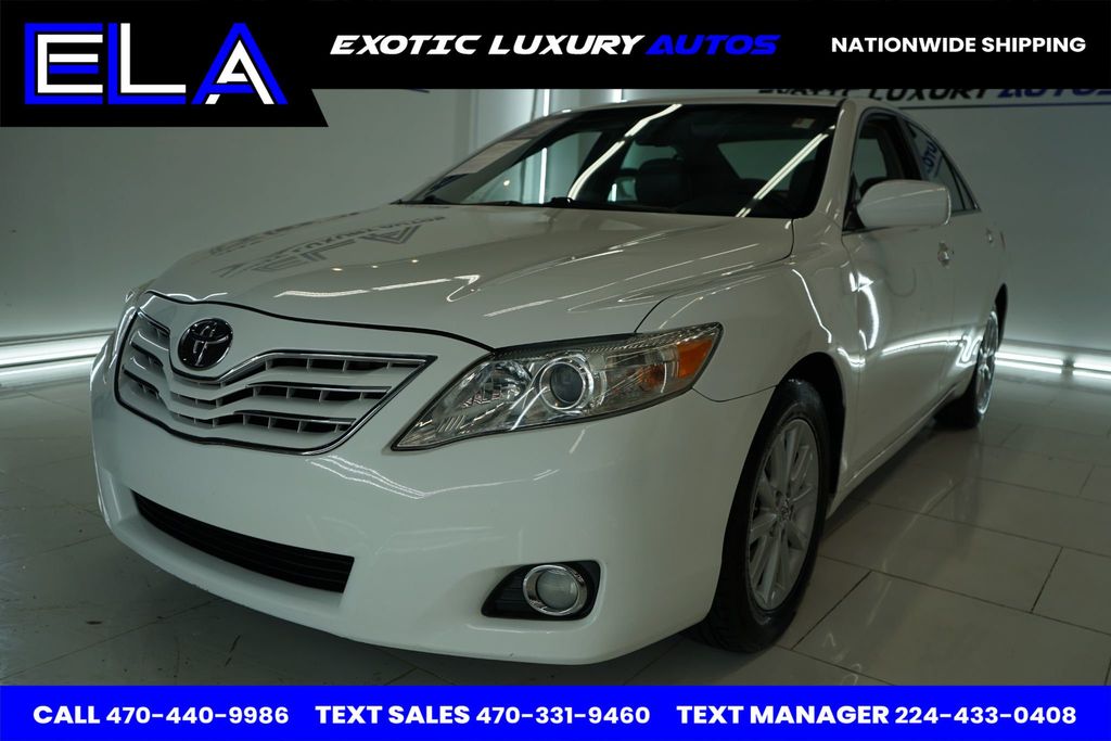 2010 Toyota Camry 1 OWNER! WOW! V6 XLE WITH NAVIGATION! REAR CAMERA! LEATHER!  - 22761079 - 7