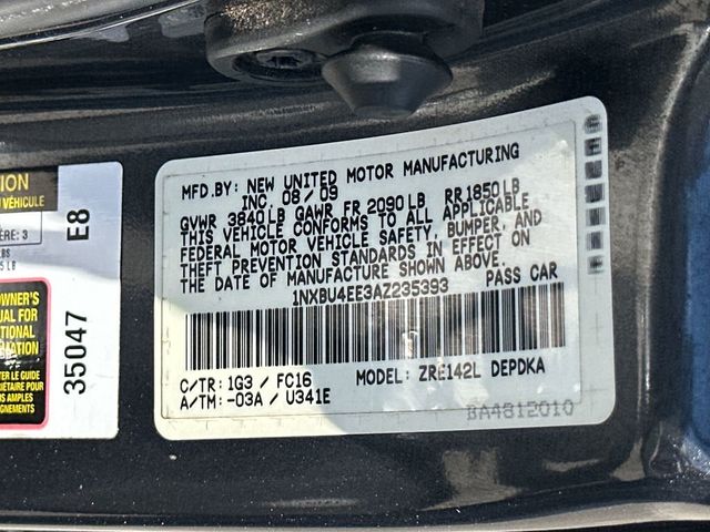 2010 Toyota Corolla 4dr Sedan Automatic LE - 23024929 - 20
