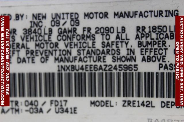 2010 Toyota Corolla 4dr Sedan Automatic S - 22930532 - 10