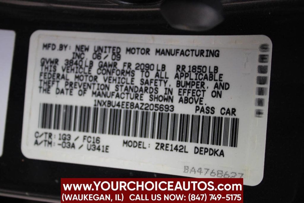 2010 Toyota Corolla Base 4dr Sedan 4A - 22694160 - 20