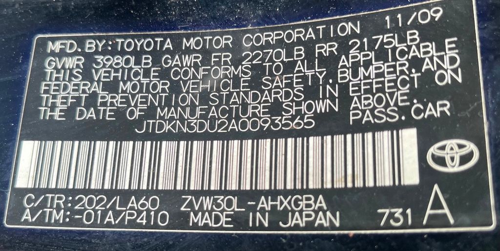 2010 Toyota Prius 5dr Hatchback IV - 22220432 - 36