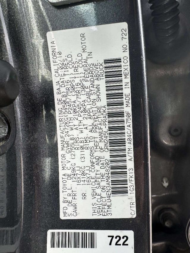 2010 Toyota Tacoma 4WD Double V6 Automatic - 23023820 - 32