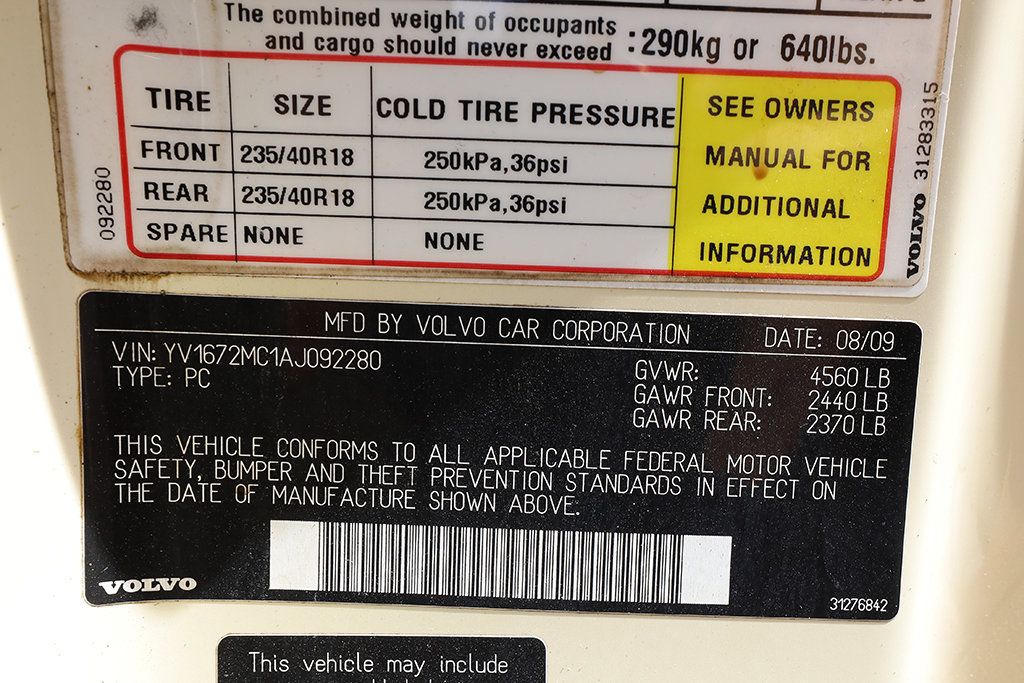2010 Volvo C70 T5 - 22906580 - 56