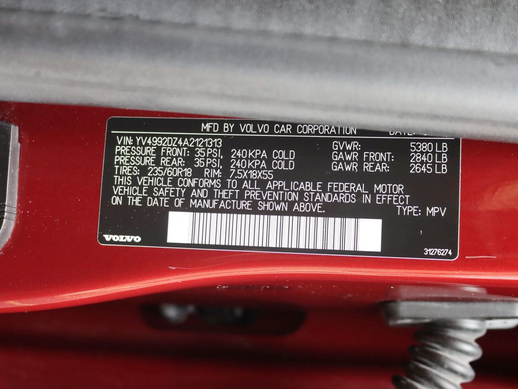 2010 Volvo XC60 AWD T6 4dr 3.0T w/ Panoramic Roof - 22994354 - 33