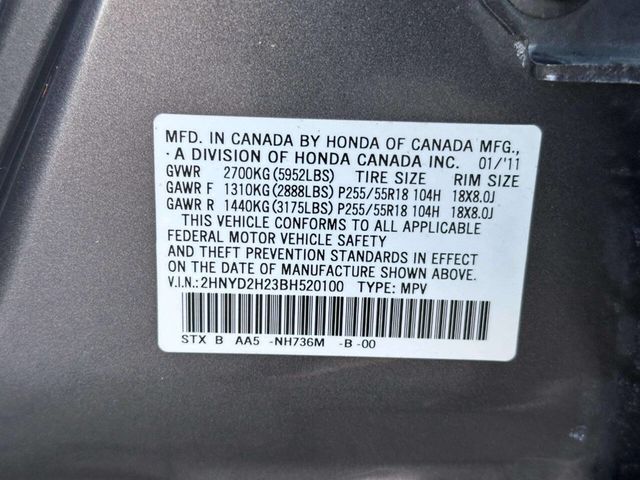 2011 Acura MDX AWD 4dr - 22971680 - 25