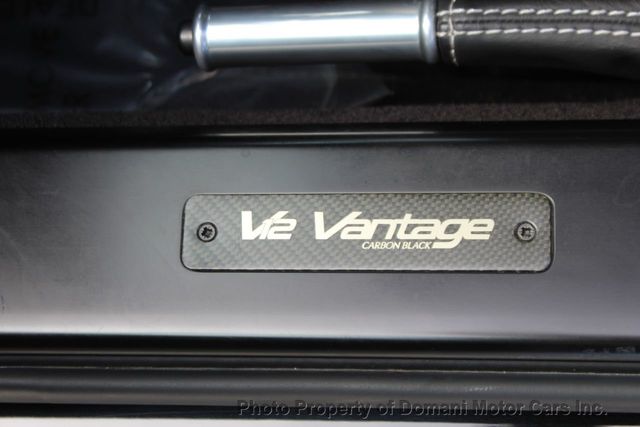 2011 Aston Martin V12 Vantage CARBON BLACK EDITION 1 of 150 BUILT GLOBALLY AND 1 OF60 US  - 20639087 - 32