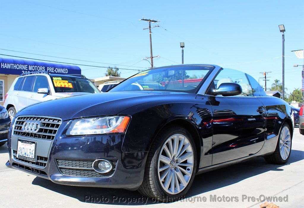 2011 Audi A5 Cabriolet 2dr Cabriolet Auto FrontTrak 2.0T Premium Plus - 22653606 - 1