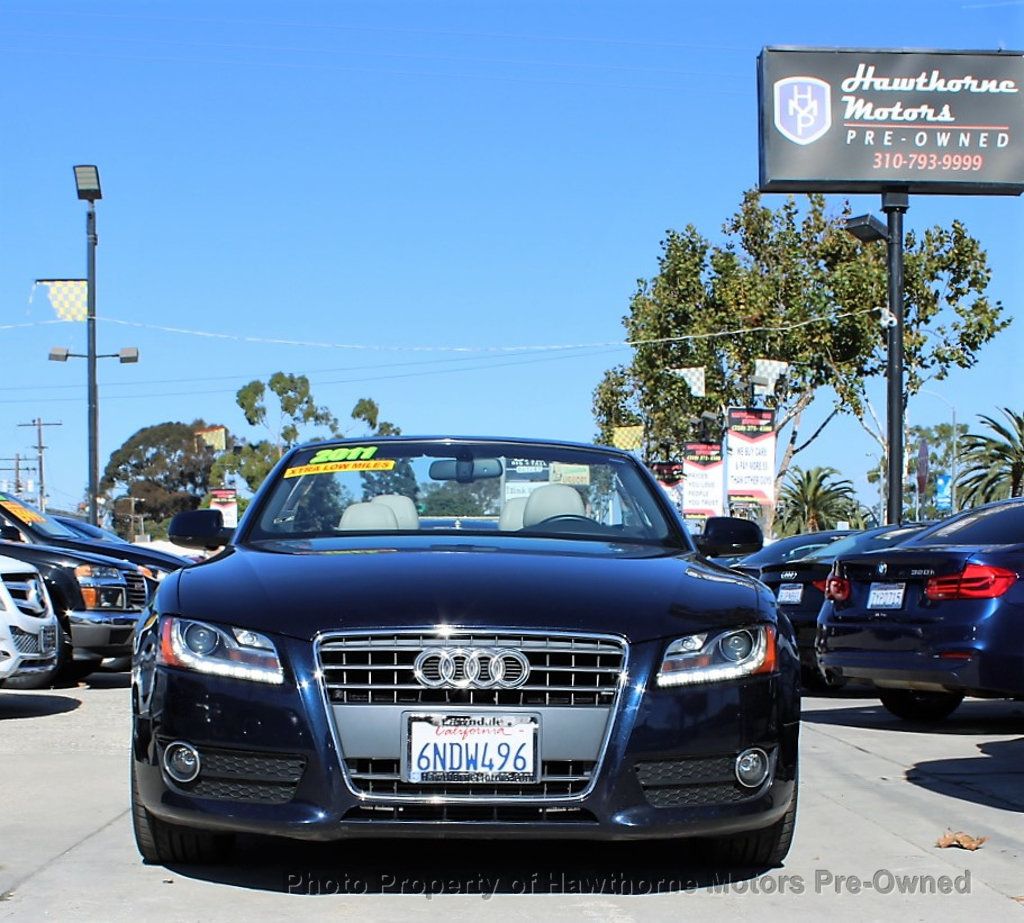 2011 Audi A5 Cabriolet 2dr Cabriolet Auto FrontTrak 2.0T Premium Plus - 22653606 - 2