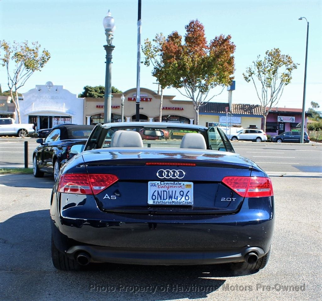 2011 Audi A5 Cabriolet 2dr Cabriolet Auto FrontTrak 2.0T Premium Plus - 22653606 - 3