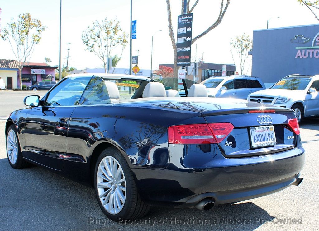 2011 Audi A5 Cabriolet 2dr Cabriolet Auto FrontTrak 2.0T Premium Plus - 22653606 - 4