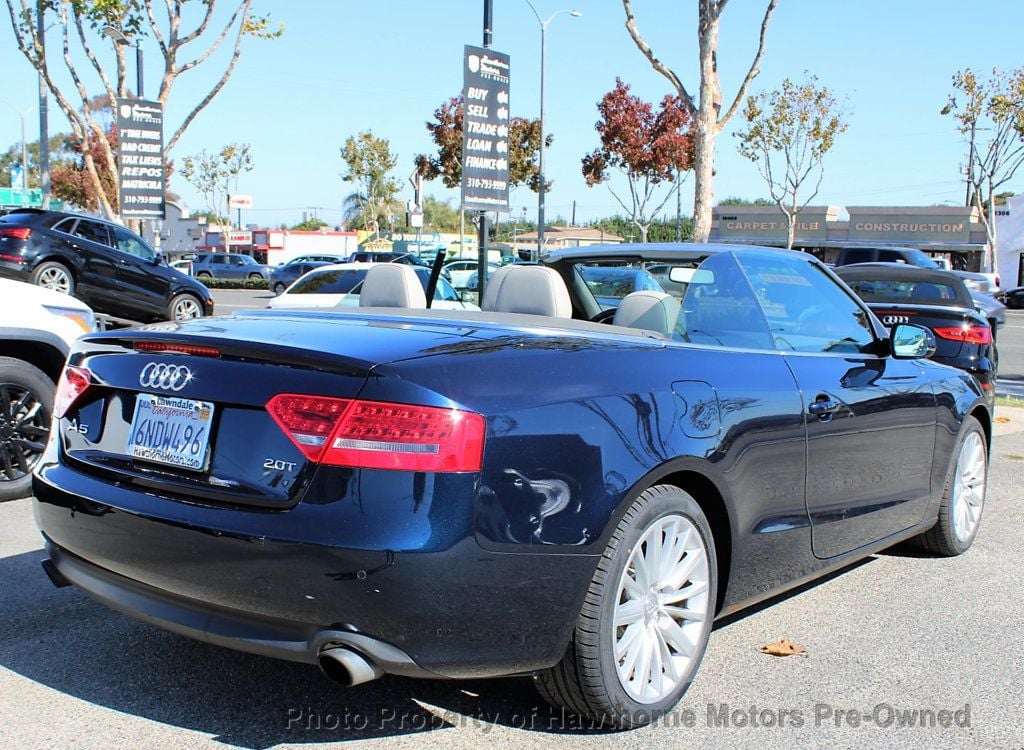 2011 Audi A5 Cabriolet 2dr Cabriolet Auto FrontTrak 2.0T Premium Plus - 22653606 - 5