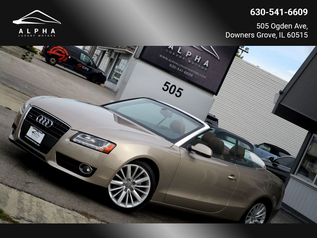 2011 Audi A5 Cabriolet 2dr Cabriolet Auto quattro 2.0T Premium Plus - 23100088 - 0