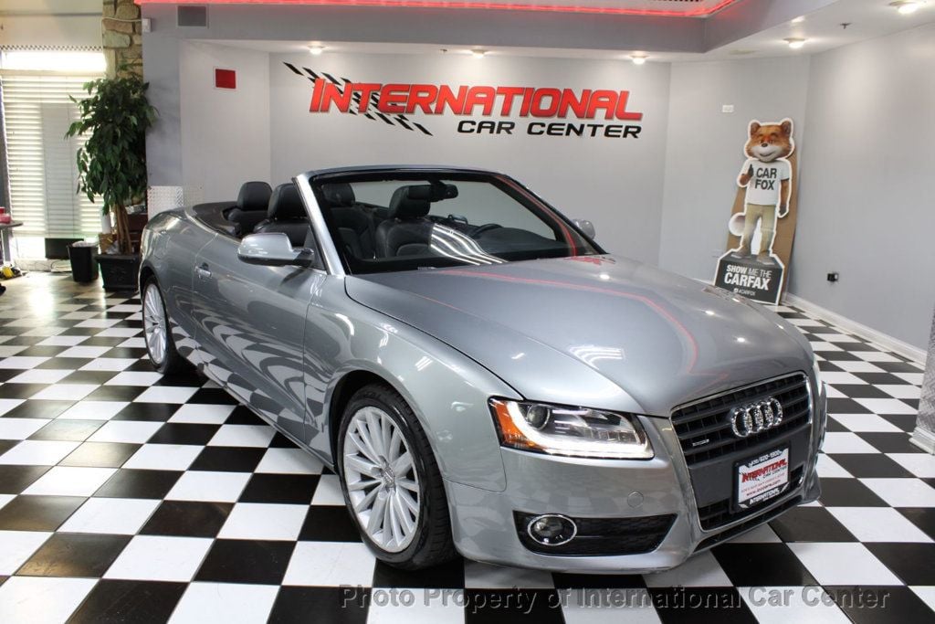 2011 Audi A5 Cabriolet Clean Carfax - Low miles!  - 22578439 - 0