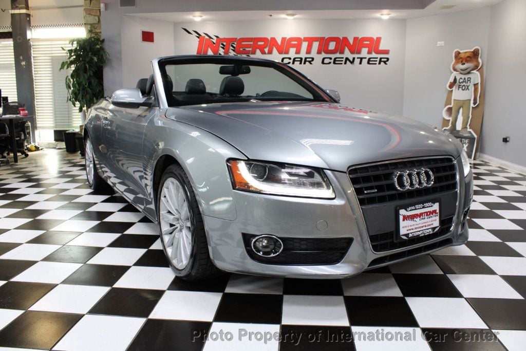 2011 Audi A5 Cabriolet Clean Carfax - Low miles!  - 22578439 - 1