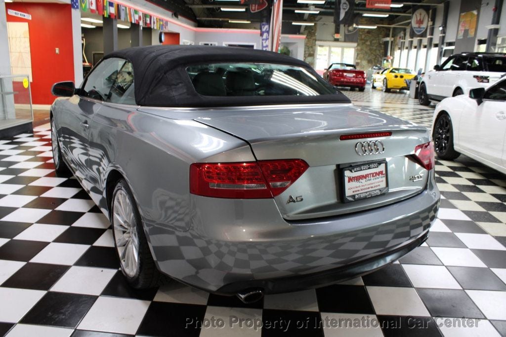 2011 Audi A5 Cabriolet Clean Carfax - Low miles!  - 22578439 - 34