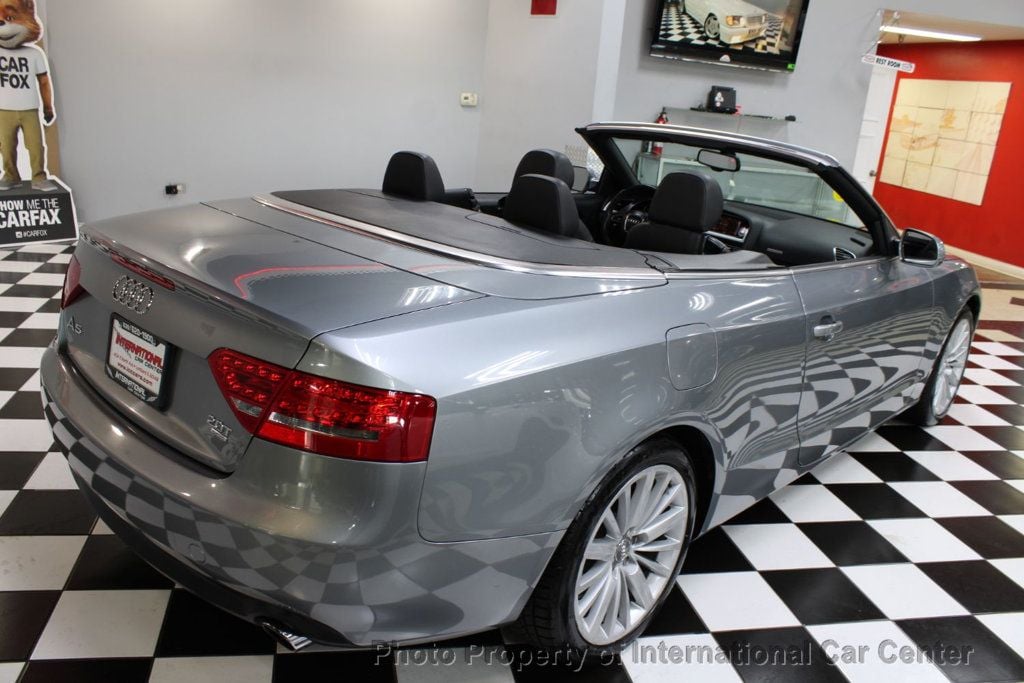 2011 Audi A5 Cabriolet Clean Carfax - Low miles!  - 22578439 - 3