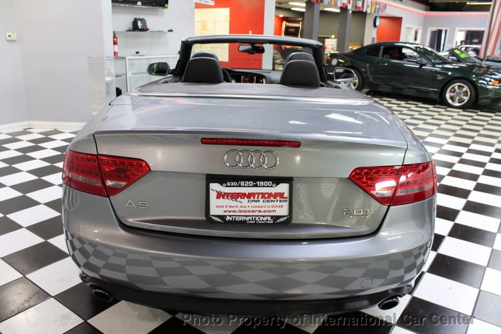 2011 Audi A5 Cabriolet Clean Carfax - Low miles!  - 22578439 - 5