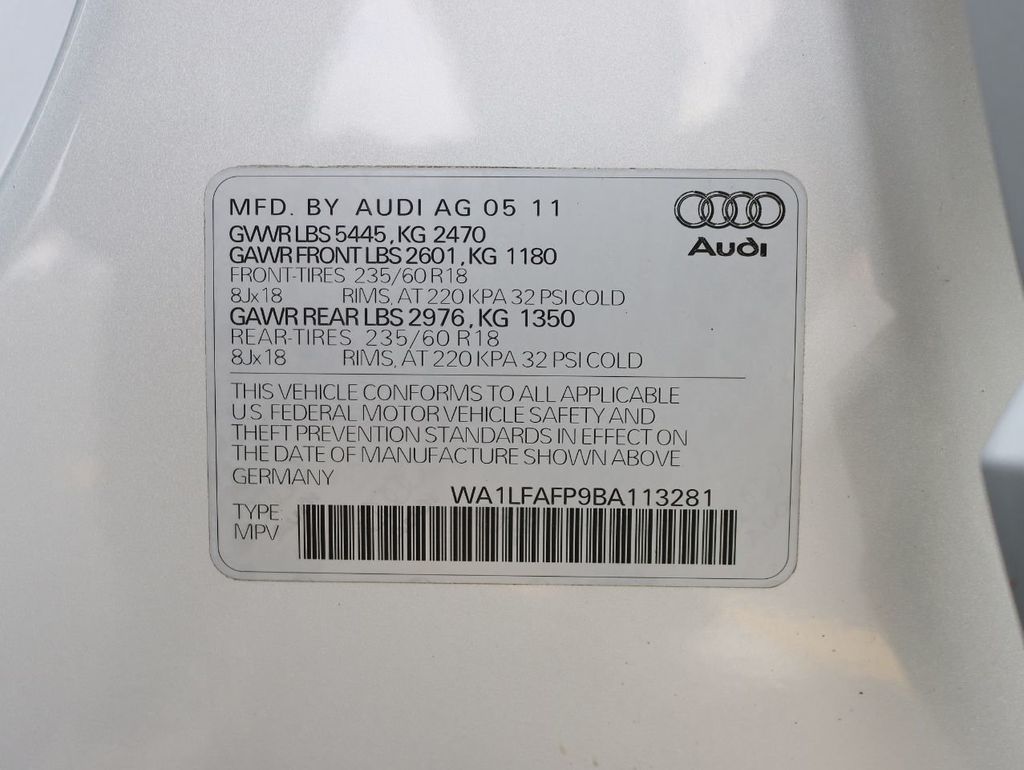2011 Audi Q5 quattro 4dr 2.0T Premium Plus - 22337992 - 34