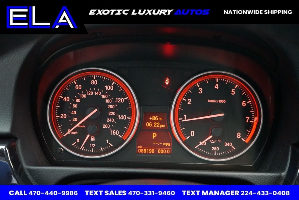 2011 BMW 3 Series NAVIGATION BBS RIMS CARFAX SHOWS ALL SERVICES DONE AT BMW DEALER - 22489449 - 38