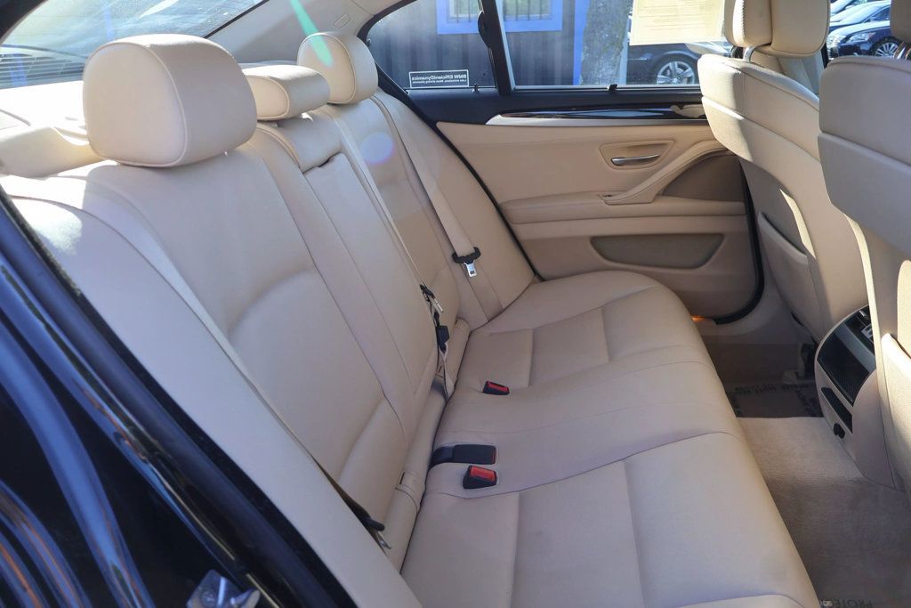 2011 BMW 5 Series CLEAN CARFAX, M SPORT PKG, HID LTS, BACKUP CAM, NAVIGATION, BT!! - 22780876 - 42