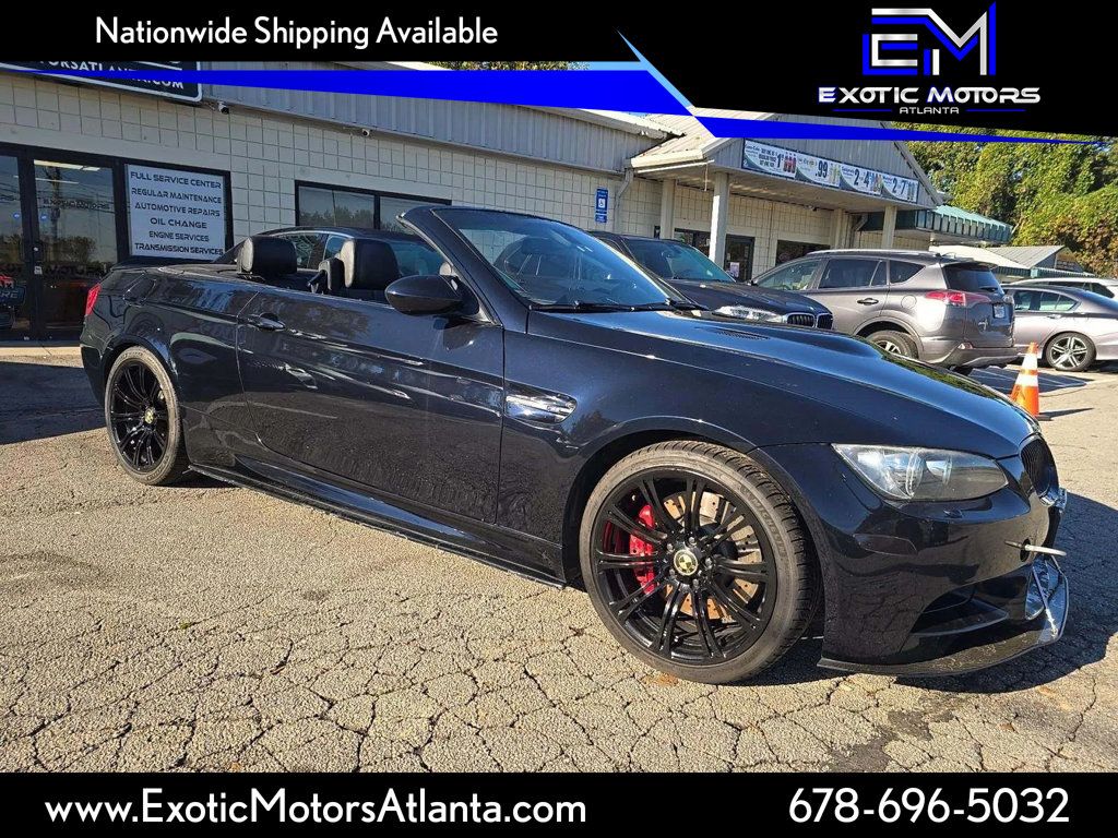 2011 BMW M3 HARDTOP CONVERTIBLE, V8 ENGINE, SPOILER, BLACKOUT WHEELS & MORE! - 22920860 | Video 1