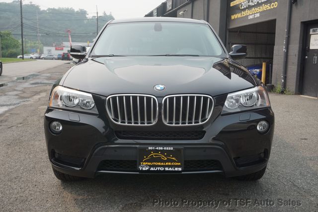 2011 BMW X3 28i RED LEATHER NAVIGATION REAR CAMERA PANO ROOF HEATED SEATS  - 23054802 - 1