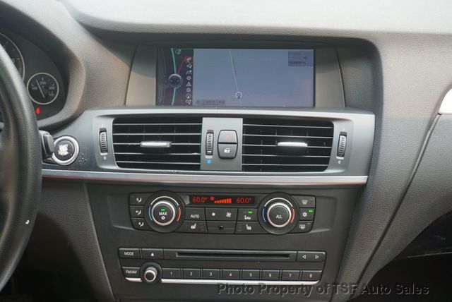 2011 BMW X3 28i RED LEATHER NAVIGATION REAR CAMERA PANO ROOF HEATED SEATS  - 23054802 - 19