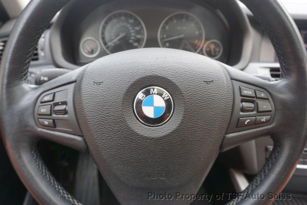 2011 BMW X3 28i RED LEATHER NAVIGATION REAR CAMERA PANO ROOF HEATED SEATS  - 23054802 - 26