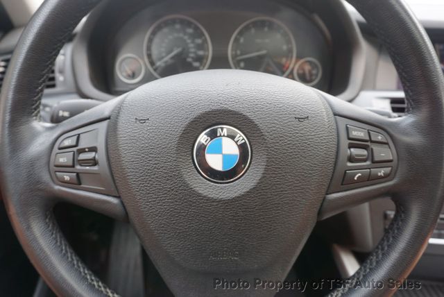 2011 BMW X3 28i RED LEATHER NAVIGATION REAR CAMERA PANO ROOF HEATED SEATS  - 23054802 - 26
