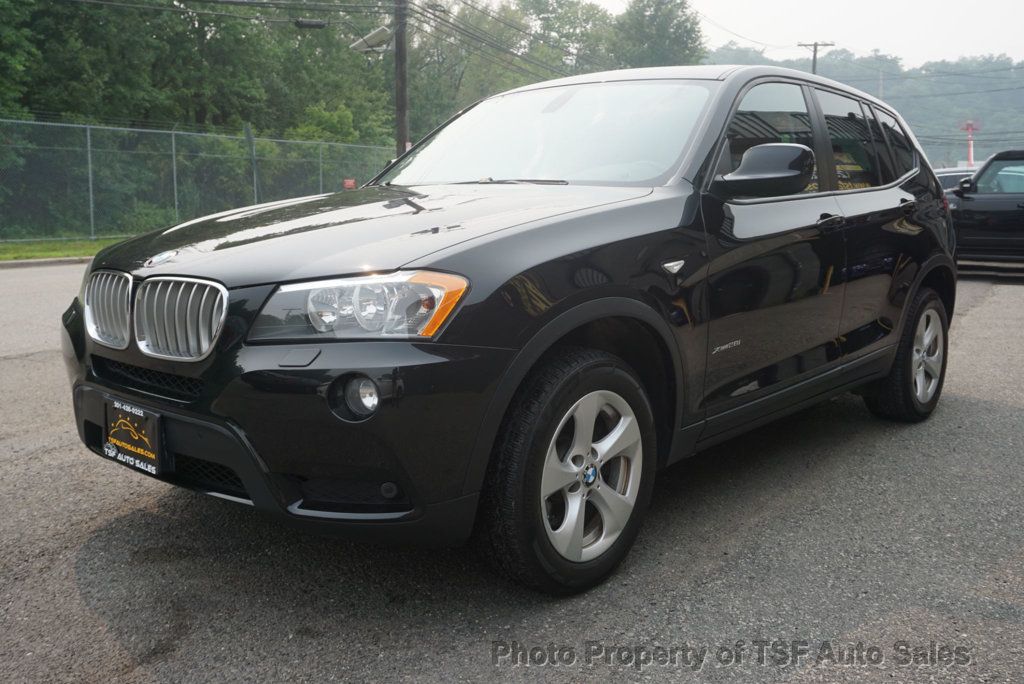 2011 BMW X3 28i RED LEATHER NAVIGATION REAR CAMERA PANO ROOF HEATED SEATS  - 23054802 - 2