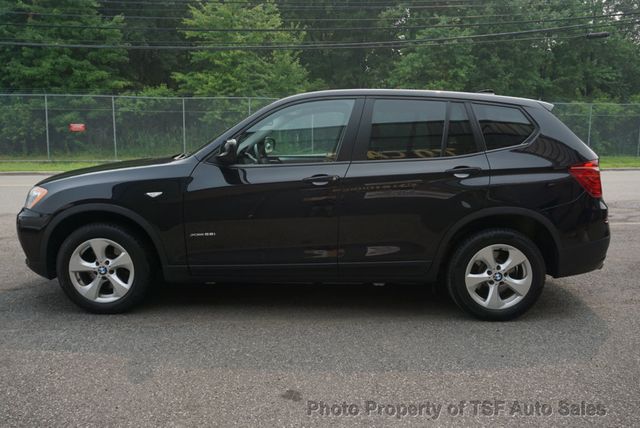 2011 BMW X3 28i RED LEATHER NAVIGATION REAR CAMERA PANO ROOF HEATED SEATS  - 23054802 - 3