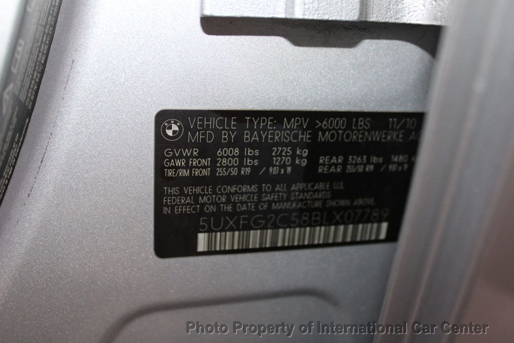 2011 BMW X6 35i - 22943956 - 32