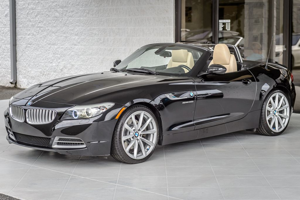 2011 BMW Z4 Z4 sDRIVE 35i BLACK ON BEIGE TURBO HARD TOP CONVERTIBLE  - 23036510 - 9