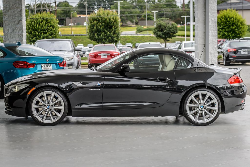 2011 BMW Z4 Z4 sDRIVE 35i BLACK ON BEIGE TURBO HARD TOP CONVERTIBLE  - 23036510 - 49