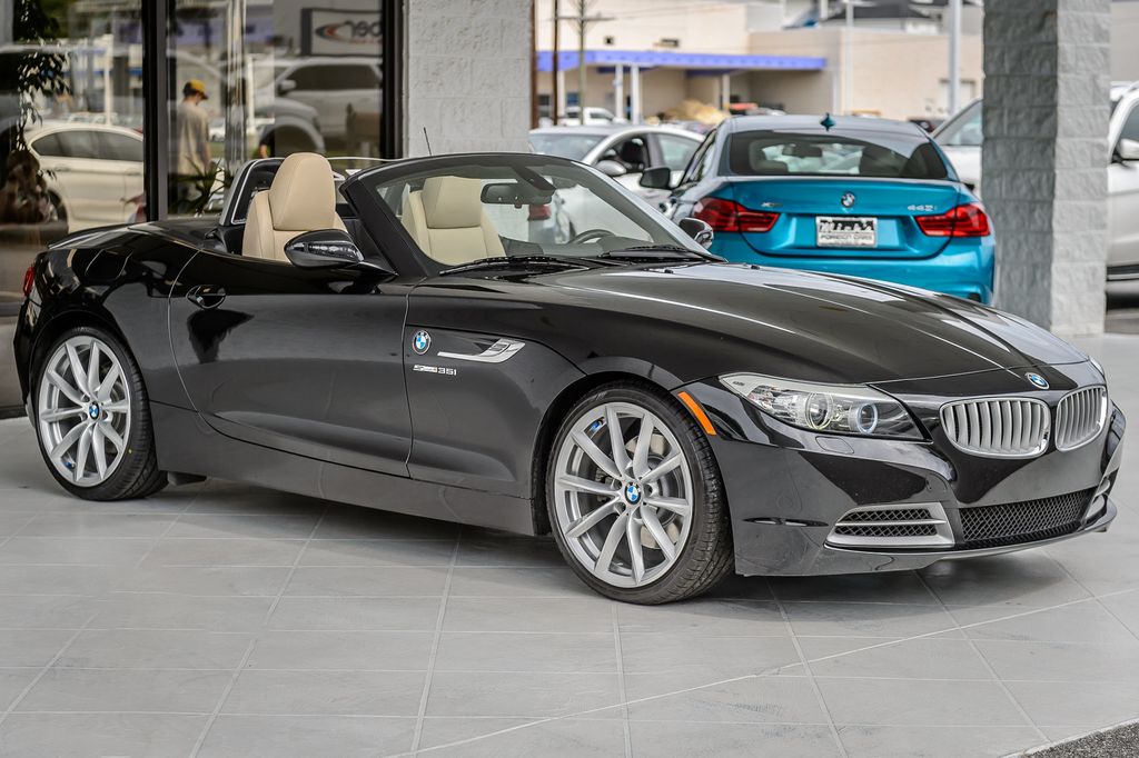 2011 BMW Z4 Z4 sDRIVE 35i BLACK ON BEIGE TURBO HARD TOP CONVERTIBLE  - 23036510 - 5