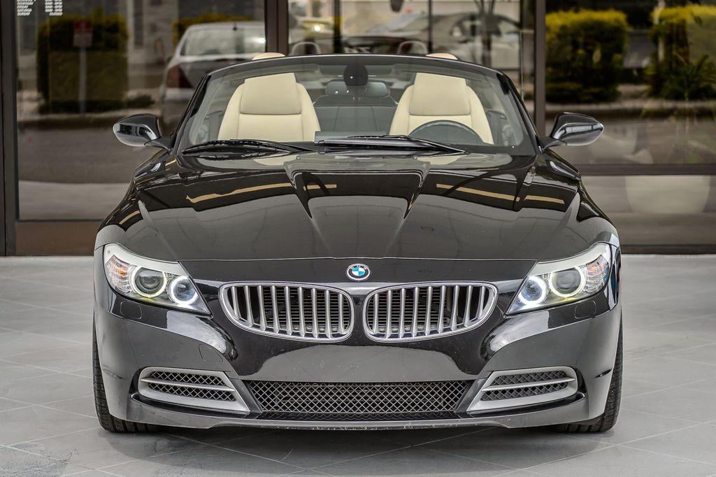 2011 BMW Z4 Z4 sDRIVE 35i BLACK ON BEIGE TURBO HARD TOP CONVERTIBLE  - 23036510 - 7