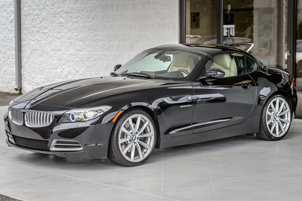 2011 BMW Z4 Z4 sDRIVE 35i BLACK ON BEIGE TURBO HARD TOP CONVERTIBLE  - 23036510 - 8