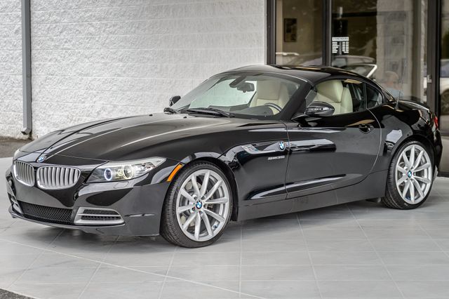 2011 BMW Z4 Z4 sDRIVE 35i BLACK ON BEIGE TURBO HARD TOP CONVERTIBLE  - 23036510 - 8