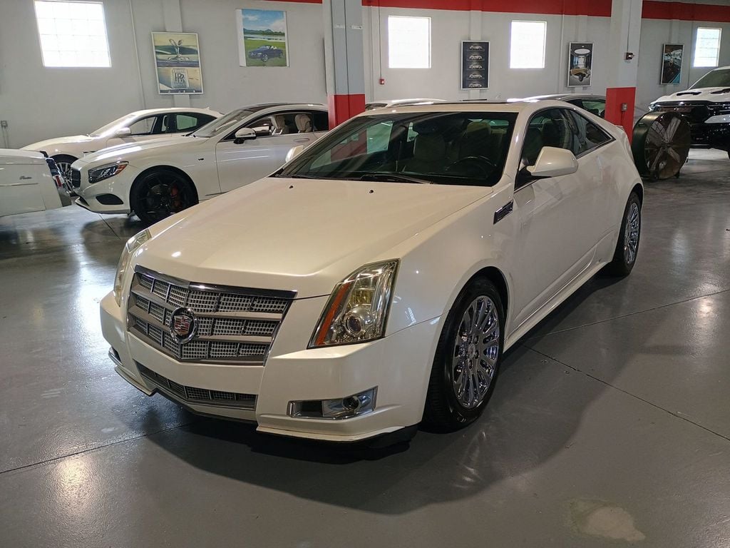 2011 Cadillac CTS Coupe 2dr Coupe Performance AWD Clean Carfax Florida Car - 23025337 - 0