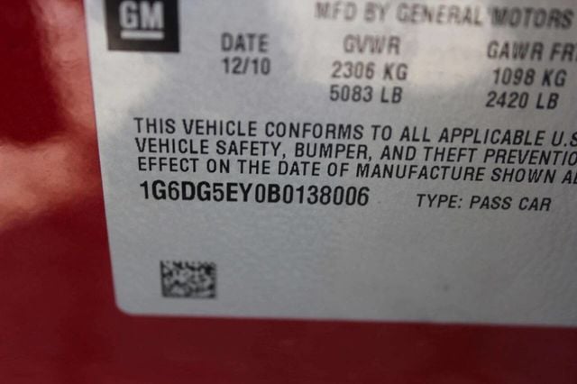 2011 Cadillac CTS Sedan 4dr Sedan 3.0L Luxury AWD - 22959354 - 10