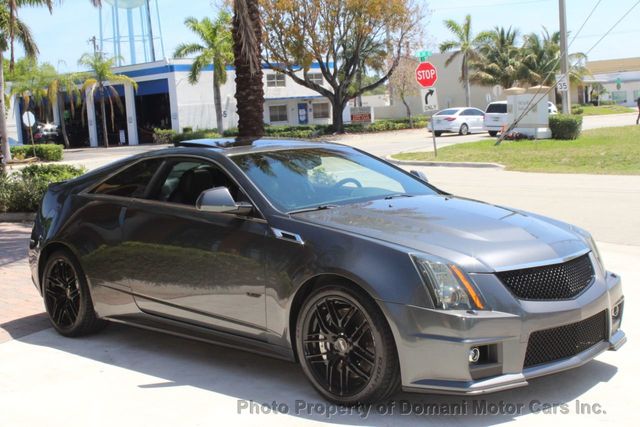 2011 Cadillac CTS-V Coupe Stunning 6 SPEED TRUE  MANUAL  V COUPE  1 OWNER - 20753682 - 62