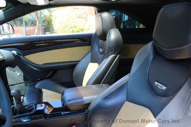 2011 Cadillac CTS-V Coupe Stunning 6 SPEED TRUE  MANUAL  V COUPE  1 OWNER - 20753682 - 65