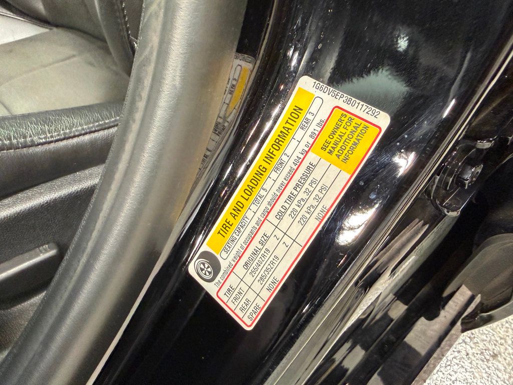 2011 Cadillac CTS-V Sedan 1-Owner CTS-V RARE - 22987758 - 23