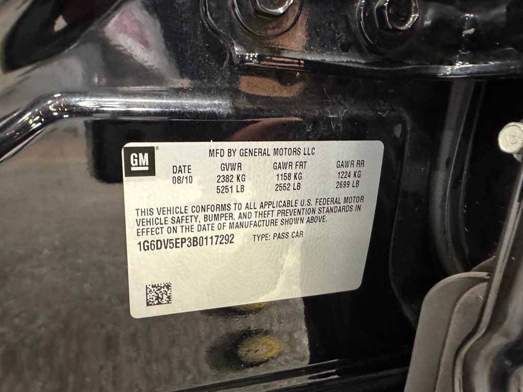 2011 Cadillac CTS-V Sedan 1-Owner CTS-V RARE - 22987758 - 25