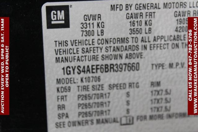 2011 Cadillac Escalade AWD 4dr - 22950299 - 10